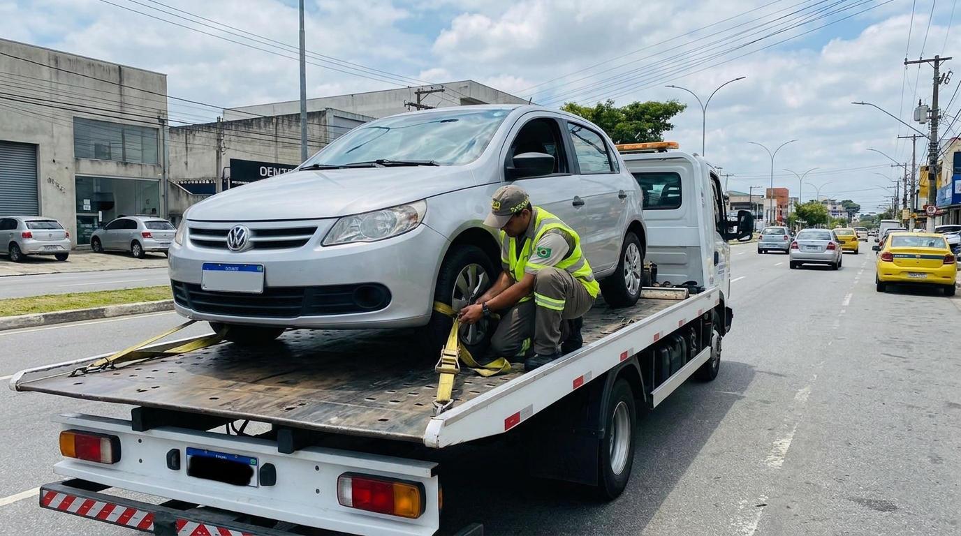 Recolhimento após Colisão em Taubaté‑SP